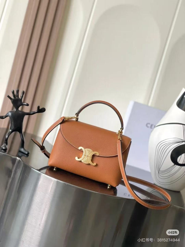 CELINE small NINO BAG IN NUBUCK CALFSKIN