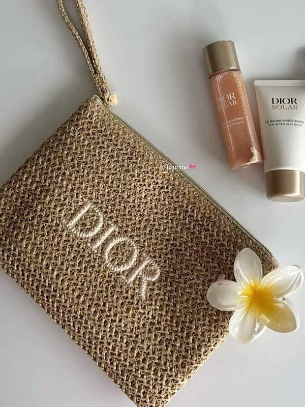 Dior straw