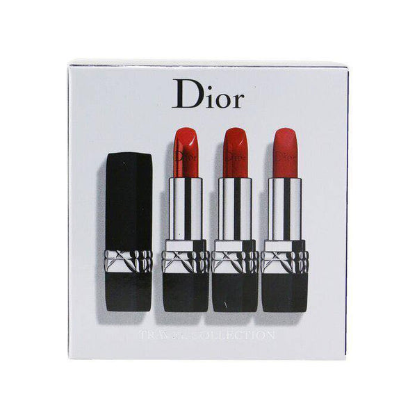 Dior Rouge Mini Lipstick Set – Travel Collection (4 Classic Red Shades)