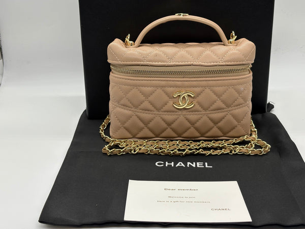 Chanel Quilted Leather Handbag