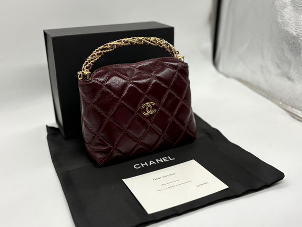 Chanel Classic burgundy Handbag