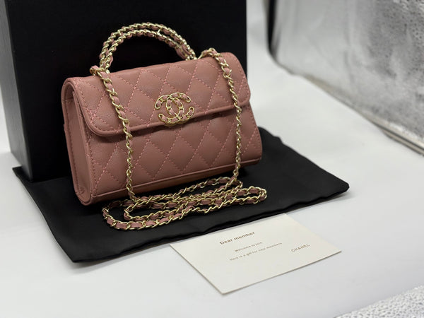 Chanel caviar pink Handbag