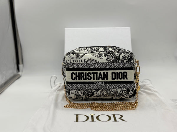 Dior fabric cross bag